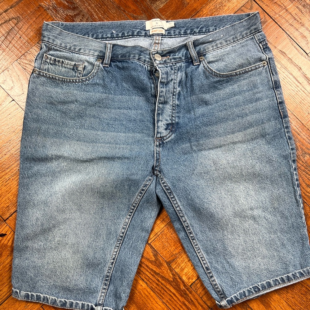 Topman shorts denim skinny straight